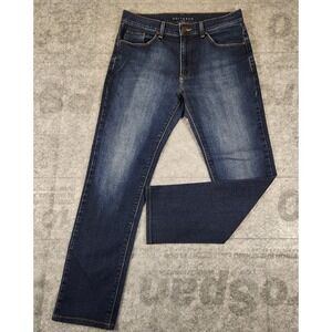 mott and bow jeans men's 32x32 Blue Demin Slim Stretch